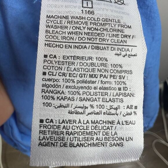 Old Navy Blue Chiffon Midi Tiered Ruffle Midi Dress Size XL Floral - Picture 15 of 16